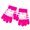 Rose pink, variant on 1 Pair Cartoon Character 's Gloves Reinforced Thumb Split Finger Mittens For Cold Weather Protections