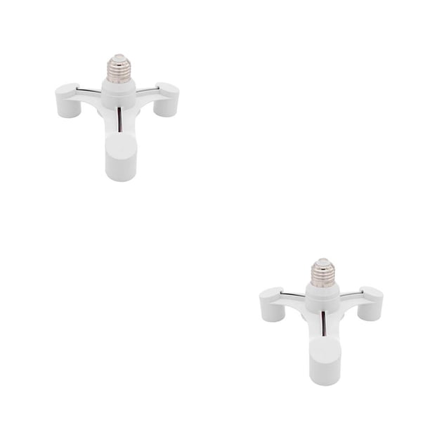 Divisor de bombilla E27 Cateissary Aislamiento resistente al calor Adaptador de luz 1 a 3