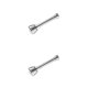 thumbnail image 4 of Bewildely Extensor de aireador para grifo de fregadero, cabezal rociador para lavabo de 360 ​​°, rociador de extensión para baño, repuesto Medio 2piezas, 4 of 6