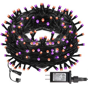 EcoNesxp LED ficelle légère 8 modes d'éclairage 300 LEDs