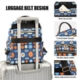 thumbnail image 3 of FORMRS Mini Backpack Purse for Women Travel Daypack Casual Shoulder Bag, Modern Color Circle, 3 of 7