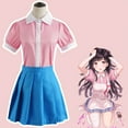 thumbnail image 2 of Juego de mujer Qarigey Algodón Cómodo Anime Cosplay uniforme de enfermera Lindo y de Moda Único cuidado Fácil Como se muestra SG, 2 of 6