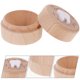 thumbnail image 3 of Caja de recuerdo para el primer diente de bebé, redonda de madera, organizador para la colección de dientes de bebé, 3 of 8