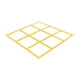 thumbnail image 1 of Juego de lanzar y lanzar TAC Toe grande, juego de ingenio, clásico, grande, 1,13 m x 1,13 m, para césped amarillo B, 1 of 8