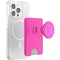 thumbnail image 2 of Cartera para teléfono PopSockets magenta con agarre expandible y adaptador, 2 of 6