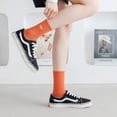 thumbnail image 4 of Femmes Coton Chaussettes Unisexe Nouveauté/couleur Unie Robe Chaussettes Mode Drôle Équipe Décontractée, 4 of 5