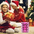 thumbnail image 6 of XGFHYJEH Christmas Balls Set, 3cm 24pc Christmas Balls on Sale, XMAS Tree Ball, XMAS Balls Ornaments Decorations, Christmas Ornaments Clearance, Christmas Tree Decorations Clearance, 6 of 7