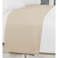 thumbnail image 3 of Elegant Comfort 1500 Premium Hotel Quality 1-Piece Flat Sheet, Softest Quality Microfiber - California King Cream, 3 of 4