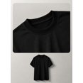 thumbnail image 2 of Women's Pumpkin Ghost Party Smiling Jack‑O‑Lanterns And Friendly Ghost Graphic T‑Shirt, 2 of 4