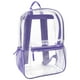 thumbnail image 1 of Mochila Trail maker de PVC transparente para niños, color morado, 1 of 8