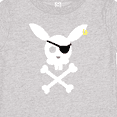 thumbnail image 4 of Inktastic Cute Easter Pirate Bunny with Eyepatch and Earring Boys or Girls Baby T-Shirt, 4 of 5