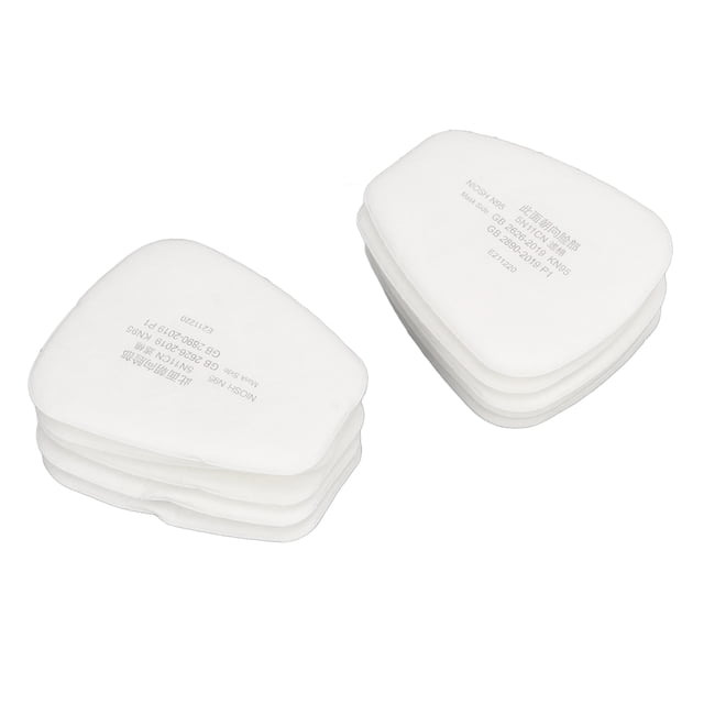 Protector Facial De Algodón, Filtro A Prueba De Polvo De Algodón De Baja Resistencia Respiratoria 5N11CN Para 6200 7502 6800
