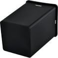 thumbnail image 3 of Global Industrial Square Plastic Garbage Can, Black, 35 Gallon, 3 of 5