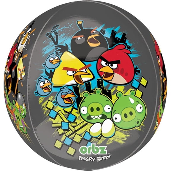 Angry Birds Orbz Foil Mylar Balloon (1ct)