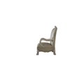 thumbnail image 3 of ACME Chaise d'Appoint Dresden en Blanc Os Vintage et PU, 3 of 5
