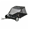 thumbnail image 5 of 42 Inch Lawn Sweeper Tow Behind, 12 cu ft Grass Collector, Heavy Duty Leaf Sweeper for ATV UTV Tractor, Adjustable Height Debris Collector with Dump Rope, 5 of 7