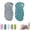 2PC-C, variant on Magic Exfoliating Bath Sponge, Exfoliating Bath Sponge, 3D Super Soft exfoliating Baths Sponge, Skin Friendly and Reusable Sponges (2PC-C)