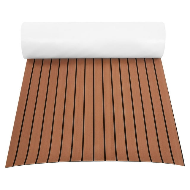 Drap de Pont en Teck EVA Brun Foncé pour Bateau
