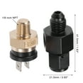 thumbnail image 3 of Unique Bargains 1 Set Auto Engine Temperature Cooling Fan Switch Thread-On AN Fitting Adapter 4AN 190'F On-175'F Off, 3 of 6