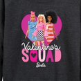 thumbnail image 3 of Barbie - Valentine's Squad - Women's Lightweight French Terry Long Sleeve Shirt, 3 of 5
