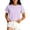 00&Purple242, variant on Tiijoy Girls Casual Striped T Shirt Round Neck Short Sleeve Tshirt, Black, Sizes 2-13