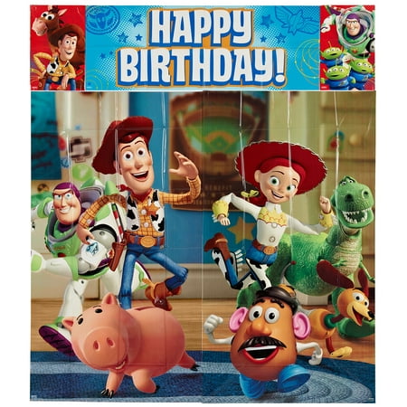 Toy Story 3 Birthday Party Wall Decorations, 5pc (Best Birthday Decorations Ever)