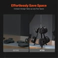 thumbnail image 4 of Weight Plate Rack Weight Plate Tree Home Gym Barbell Storage Stand 2 inch, 4 of 7