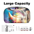 thumbnail image 3 of Rhinoceros Waterproof Oxford Fabric Storage Pouch for Electronic Devices - Hard Drive Cases, Cable Organizer, Cable Organizer Desk, Charger Cable Organizer, 3 of 6