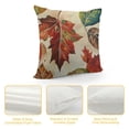 thumbnail image 4 of Pillow Covers Twin Size  Fall Colorful Maple Leaves Bed Pillowcase Pillow Sham Protector Cover for Couch Sofa Zipper Closure, 4 of 5