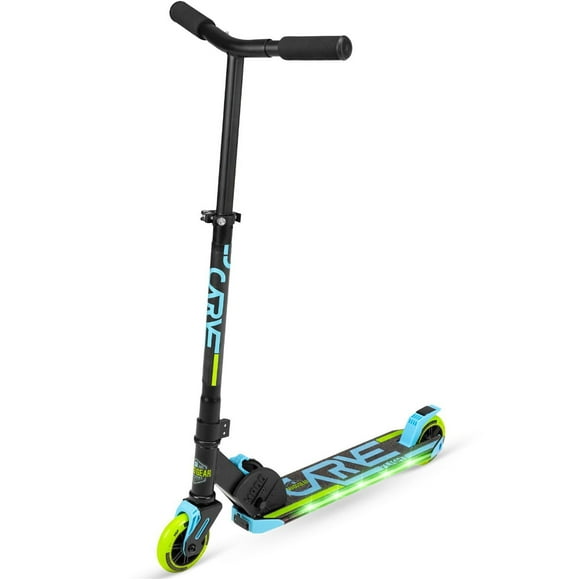 MADD GEAR Carve Flight Light-Up Kids Scooter, 3 Years & Up Light-Up Scooter