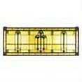 thumbnail image 2 of Meyda Tiffany Tiffany Ginkgo Stained Glass Window, 2 of 2