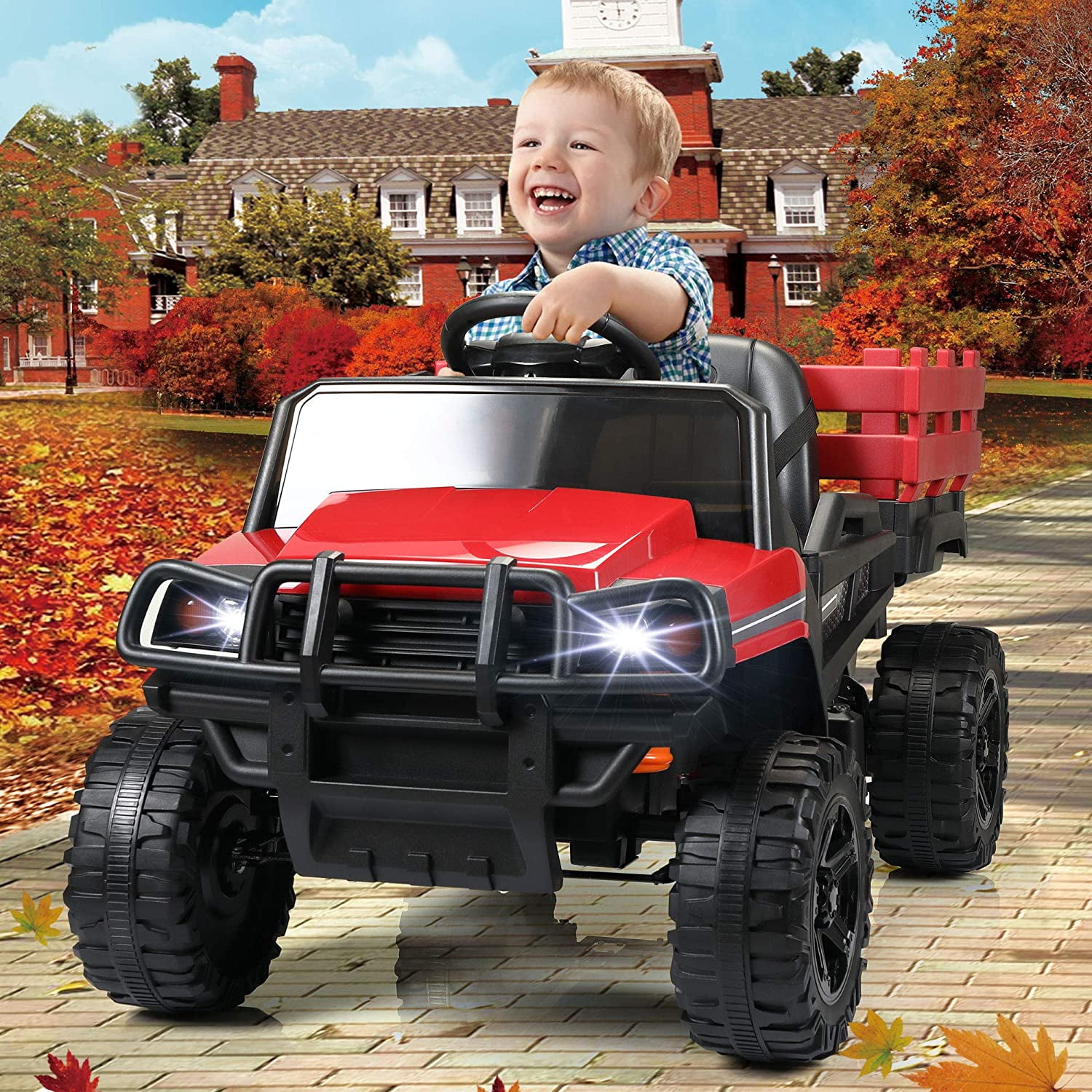 Kids Electric Truck Car 12V Power Children Ride On Toy 4 