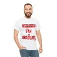thumbnail image 4 of DJH Apparel | WISCONSIN Fan and Graduate Sports Athletic Unisex T-Shirt, 4 of 5
