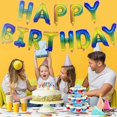 thumbnail image 5 of HAPPY BIRTHDAY" Foil Balloons Anniversary Birthday Party Decor Beautiful Balloon(Dazzle Color), 5 of 5