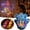 Blue, variant on Halloween Decorations Halloween Projection Finger Lights Glow Party For Adults Kids Themed Celebration Decorations