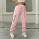 thumbnail image 1 of WILLBEST Pantalones Casuales para Mujer, Cómodos, Holgados, Tipo Jogger Cargo, Ropa Urbana Versátil, Ideales para Uso Diario y Entrenamientos. Grande, 1 of 5