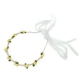 thumbnail image 4 of Unique Bargains 1 Pc Headband Faux Pearl Ribbon Hair Accessories for Women White, 4 of 5