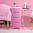 thumbnail image 5 of IRIS 4 Slim Drawer Storage, Organizer Unit for Bedroom, Closet, Kitchen, Bathroom, Laundry Room, Dorm, 5 of 6