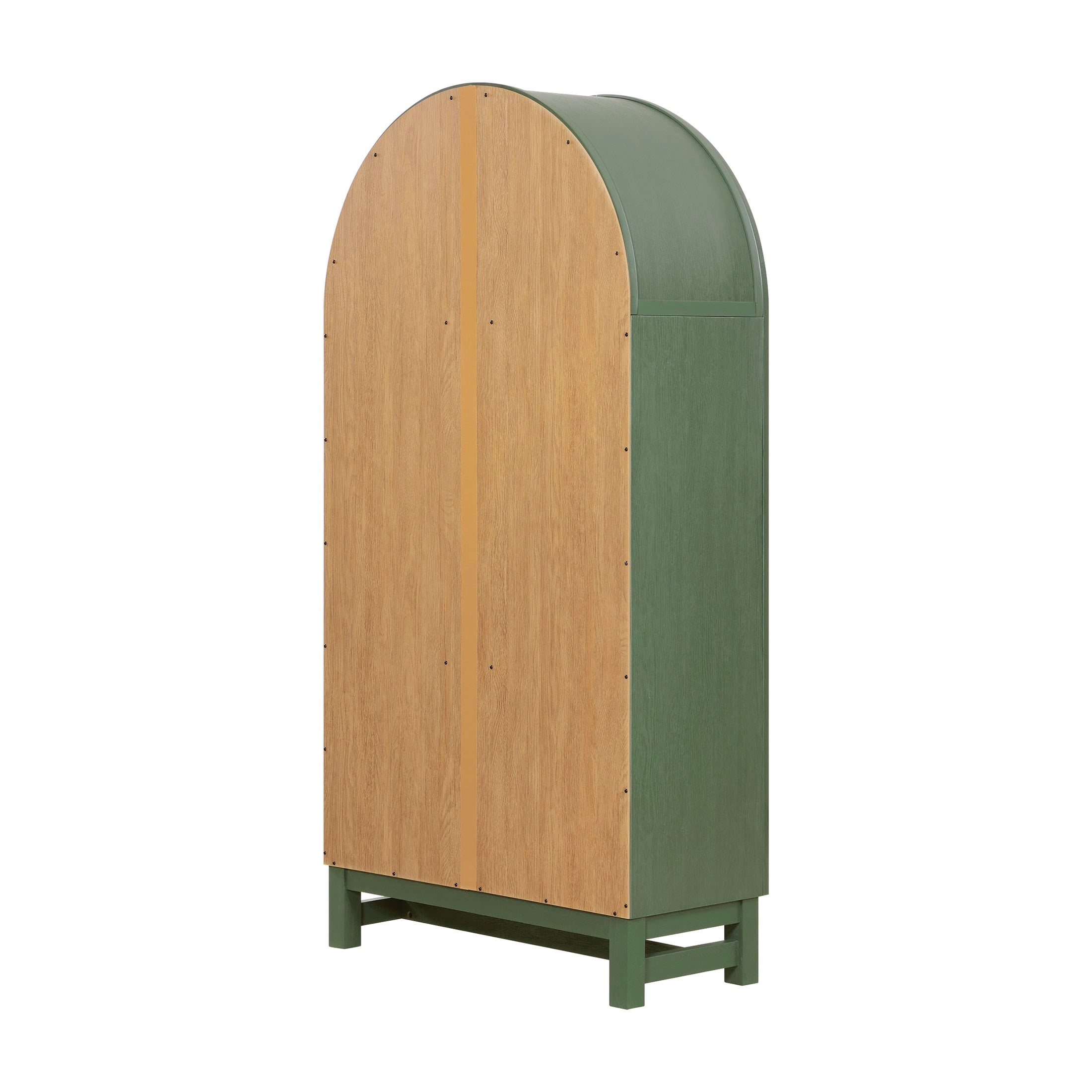 Better Homes & Gardens Juliet Arch Cabinet, Deep Green Finish