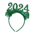 thumbnail image 1 of Diadema de Feliz Año Nuevo 2024 jinwen Glitter Garland Accesorios para el cabello, 1 of 7