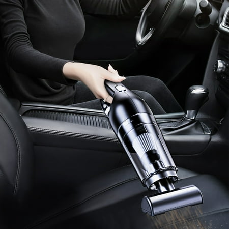 

Zedker Handheld Cordless Vacuum Cleaner Powerful Suction Power For Cars/RVs/Trucks HEPA Filtration And Easy Cle-ar Collection Bin USB Charging Cable Included