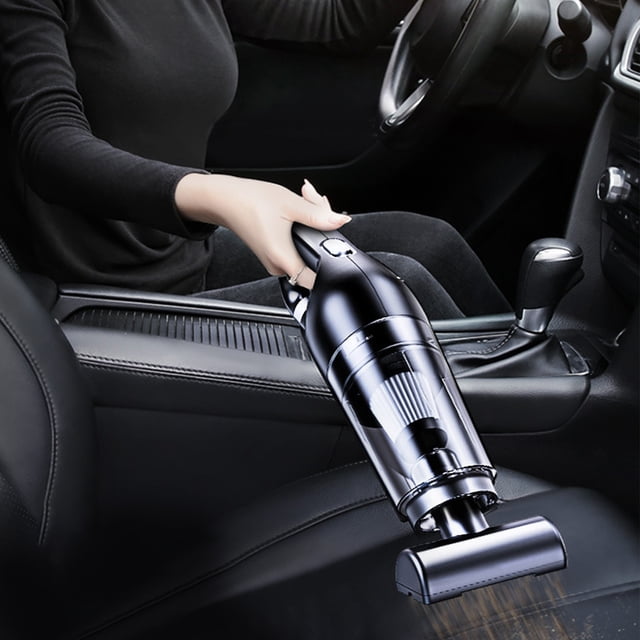 TIMIFIS Vacuum Clean Handheld Vacuum Cleaner Powerful Suction Power, for Cars/Rvs/Trucks, Filtration and Easy Cle-Ar Collection Bin, Usb Charging Cable Included Apartment Essentials