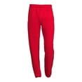 thumbnail image 6 of (2 pack) Athletic Works Men's & Big Men's Fleece Elastic Bottom Sweatpants, Sizes S-4XL, 6 of 6