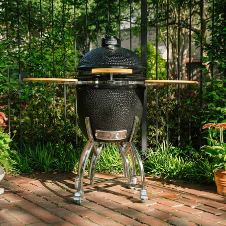 Cart for Coyote Asado Cooker - Stainless Steel