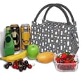 thumbnail image 3 of Disketp Lovely Penguin Bolsa Térmica Estampada, Bolsa Térmica Aislante para Almuerzo, Playa y Campamento, 3 of 6
