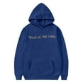 thumbnail image 7 of Tiijoy Big Girls Hoodie Letter Print Hooded Sweatshirt Kids Pullover Hoody, Sizes 7-8, 7 of 7