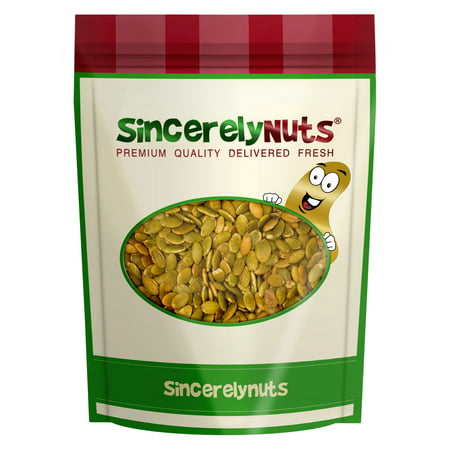 Sincerely Nuts Pumpkin Seeds (Pepitas) Roasted Salted & Shelled, 2 LB (The Best Nuts And Seeds To Eat)