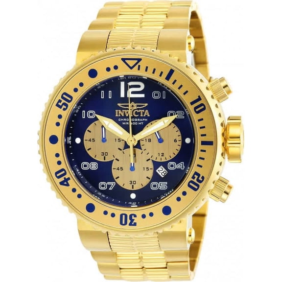 Invicta Pro Diver 25077 Chronograph Quartz 500M Men's Watch