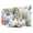 Gray, variant on Indoor TV Cover 43 Inch, Tropical Plants Elastic Monitor Dust Covers for Television, Desktop Computer Summer Fall Pumpkins Palm Leaves Wood Grain Dustproof Fitted TV Cover for Inside 37.6"L x 21.1"H