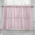 thumbnail image 1 of Gypsy Crushed Voile Ruffle Kitchen Window Curtain 36" Tier Pair, 1 of 1